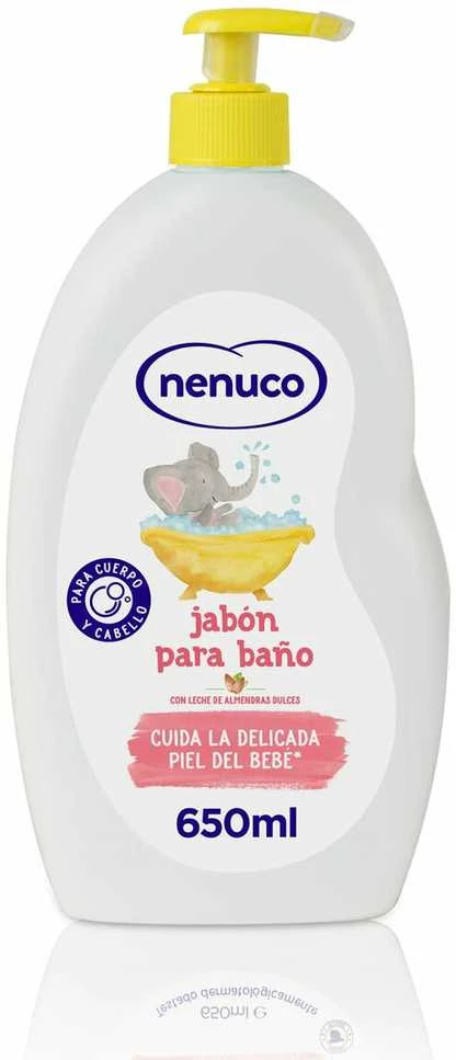 Jabon Liq Nenuco Bano Hidratante drėkinantis vonios gelis kūdikiams 650ml