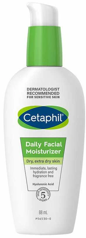"Cetaphil" kasdienis veido drėkinamasis kremas sausai odai 88ml