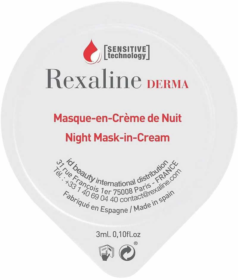 Rexaline Derma Night Mask-In-Kreminis 6 X, 3 ml