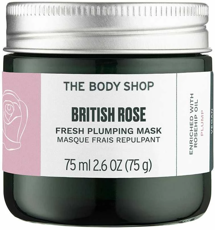 The Body Shop BRITISH ROSE fresh plumping mask 75 ml