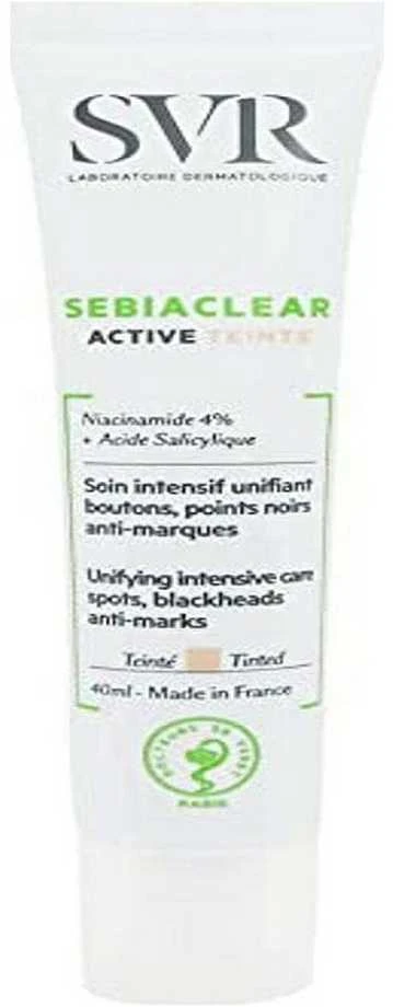 SVR Sebiaclear Active Teinte, 40 ml