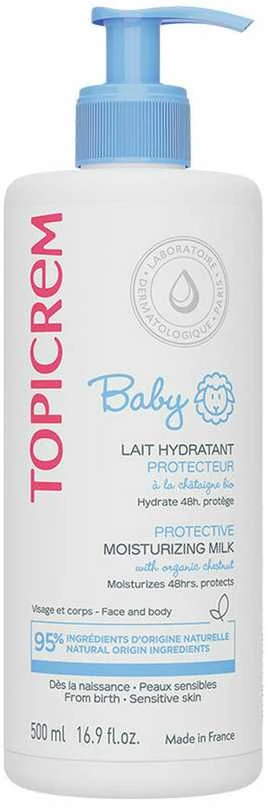 Topicrem BABY apsauginis drėkinamasis pienelis 500 ml