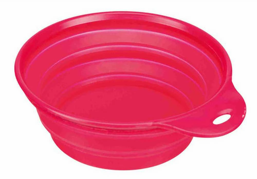 Trixie Silikoninis kelioninis dubuo su 1 l 18 cm žiedu