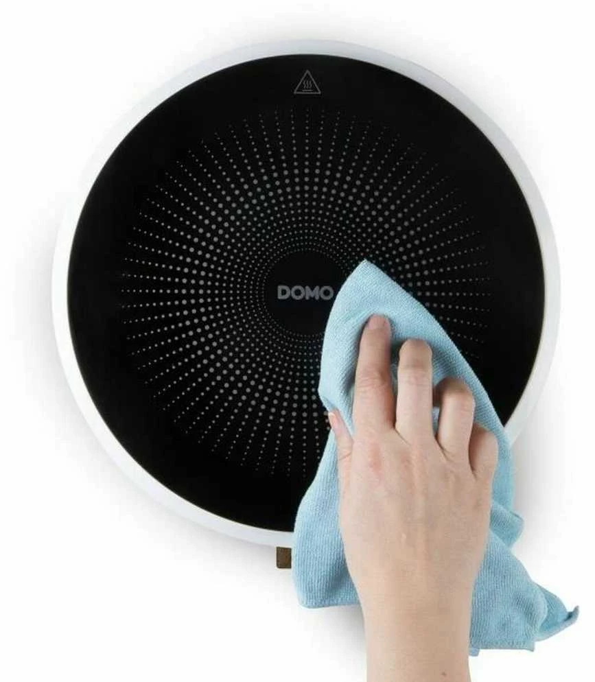 DOMO indukcinė kaitlentė, apvali, 2000 W, keraminis paviršius, DO30112IP modelis