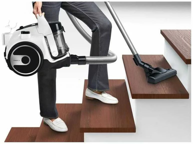 Bosch Dulkių siurblys be maišelio, Baltos spalvos (BGS05A222)