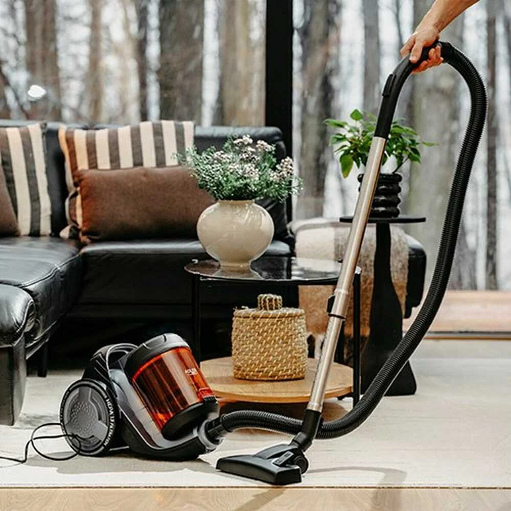Adler Cyclone dulkių siurblys | AD 7065 | Be maišelio | Galia 700 W | Dulkių talpa 1,6 L | Juodas/Raudona