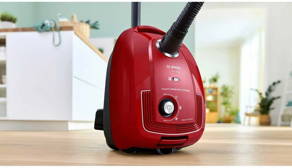 Dulkių Siurblys - Bosch Serie 4 BGB38RD2, Cilindrinis, 600 W, Su Dulkių Maišu