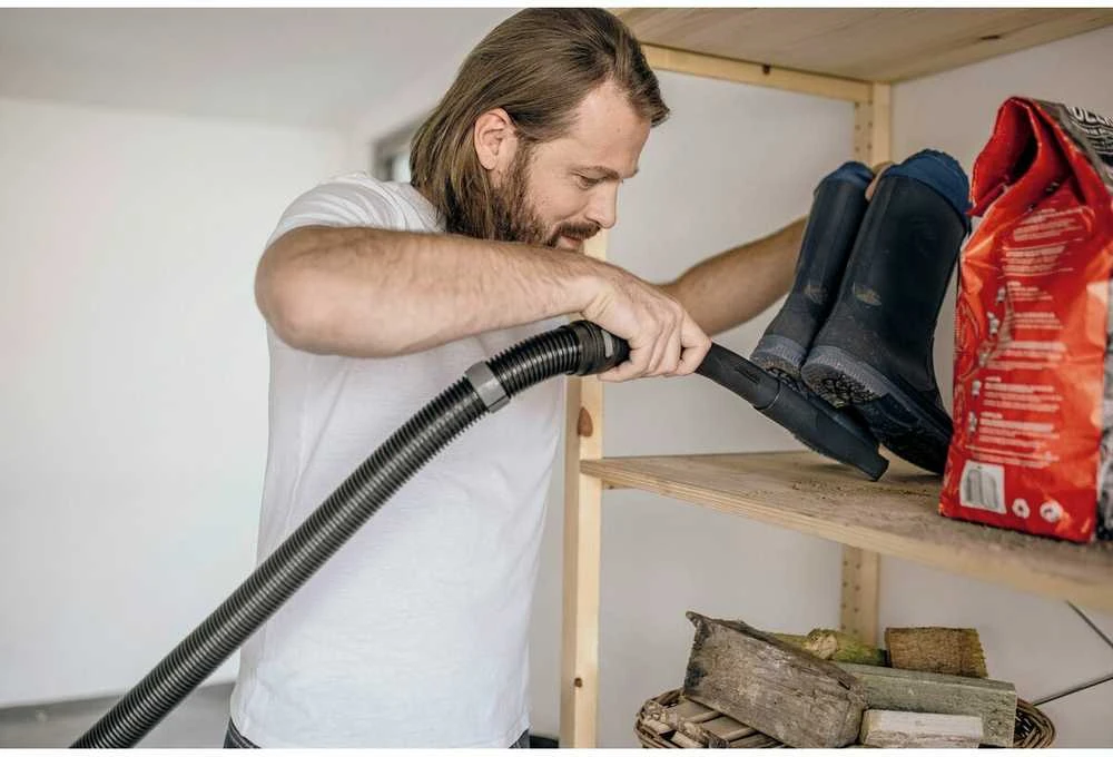 Universal hoover KARCHER WD 3 V-17/4/35 + nozzles 17 l 1000 W (1.628-124.0) Juodas, Geltona