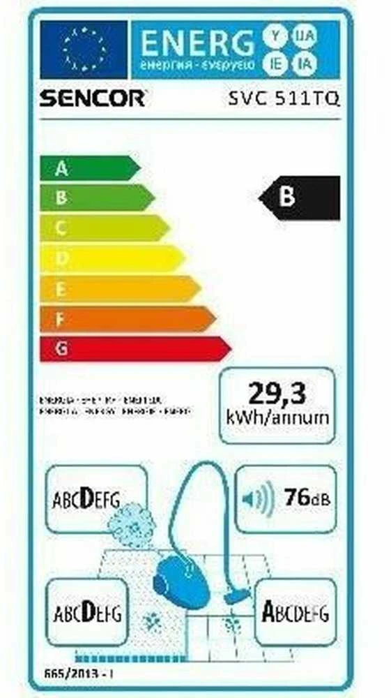 Dulkių siurblys SENCOR - SVC 511 TQ-EUE2