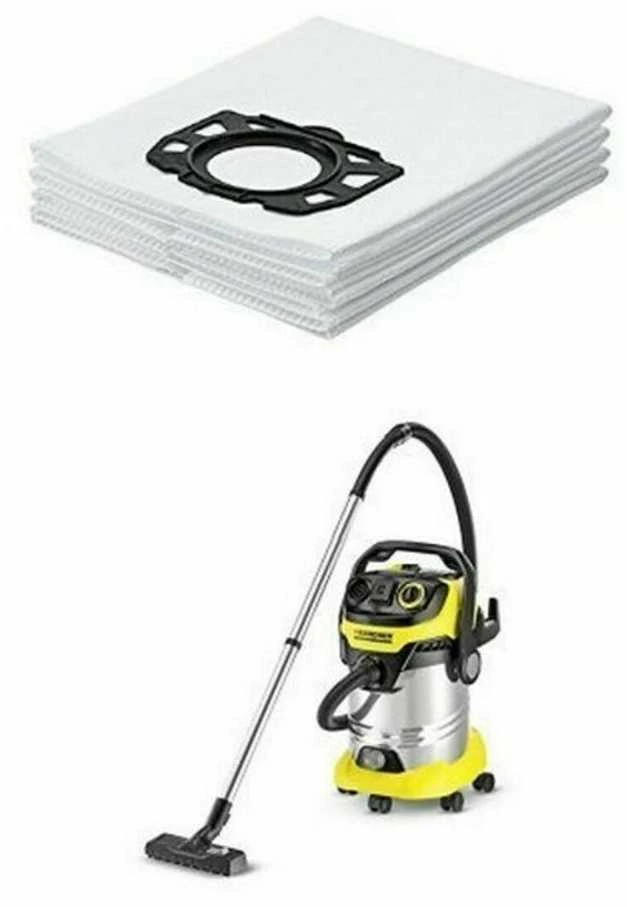 Kärcher Flisiniai filtravimo maišeliai WD 4/5/6, 4vnt, 2.863-006.0