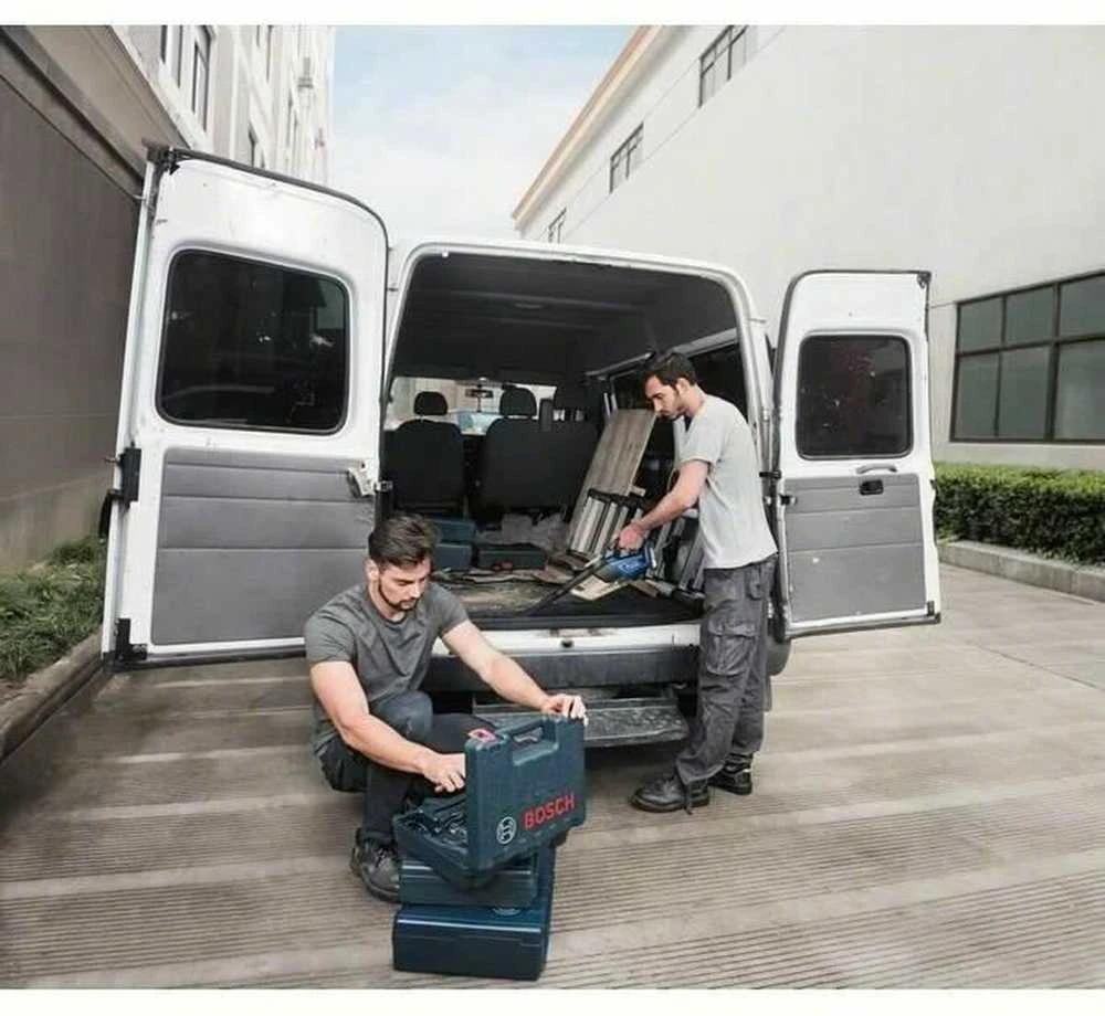 Bosch Akumuliatorinis dulkių siurblys GAS 18V-1 be akumuliatoriaus ir kroviklio
