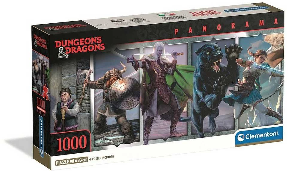 Clementoni Dėlionė 1000 vnt. - Dungeons & Dragons