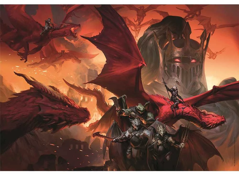 Clementoni Dėlionė 1000 vnt. - Dungeons&Dragons