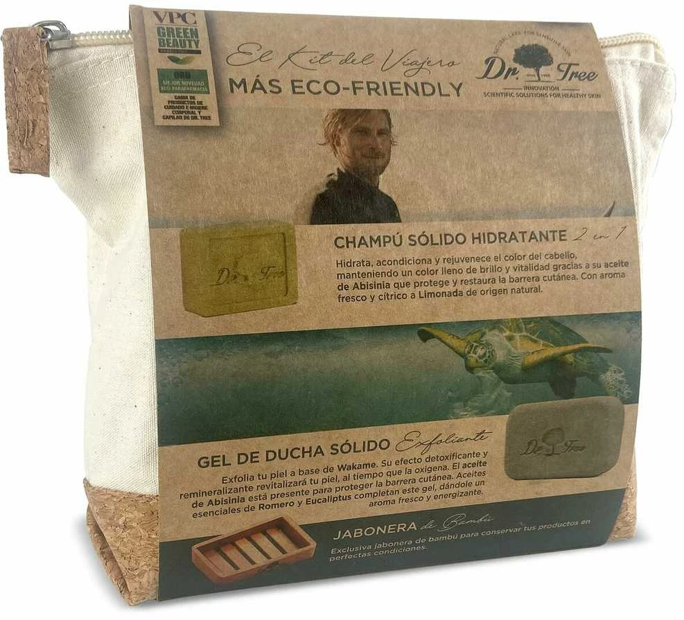 Dr Tree SOLID Šampūnas AND GEL FOR SENSITIVE SKIN CASE 4 pcs