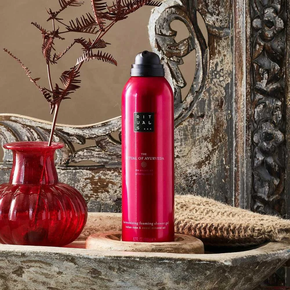 Rituals The Ritual of Ayurveda Foaming Dušo želė putojantysis dušo gelis, 200 ml