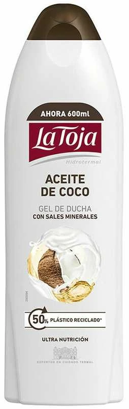La Toja Aceite Coco Gel Crema Ducha, 600 ml