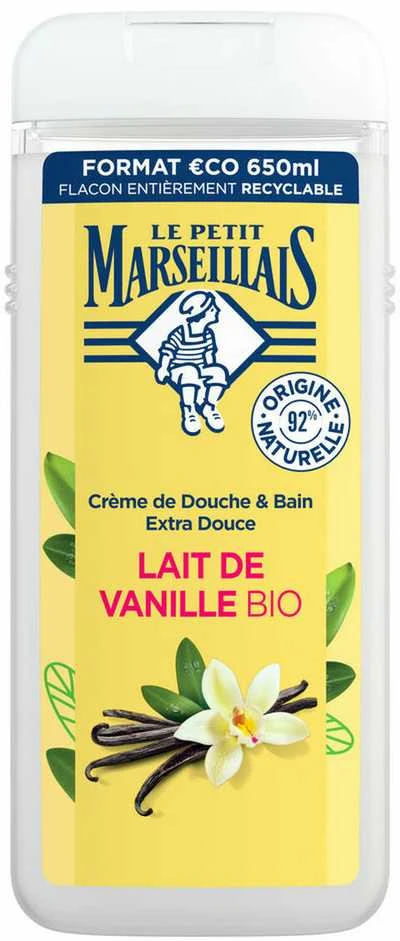 Le Petit Marseillais želė Petit Marseillais ekologiškas vanilinis pienas 650ml