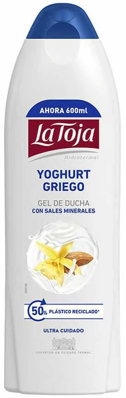 La Toja Yoghurt Griego Gel Crema Ducha, 600 ml