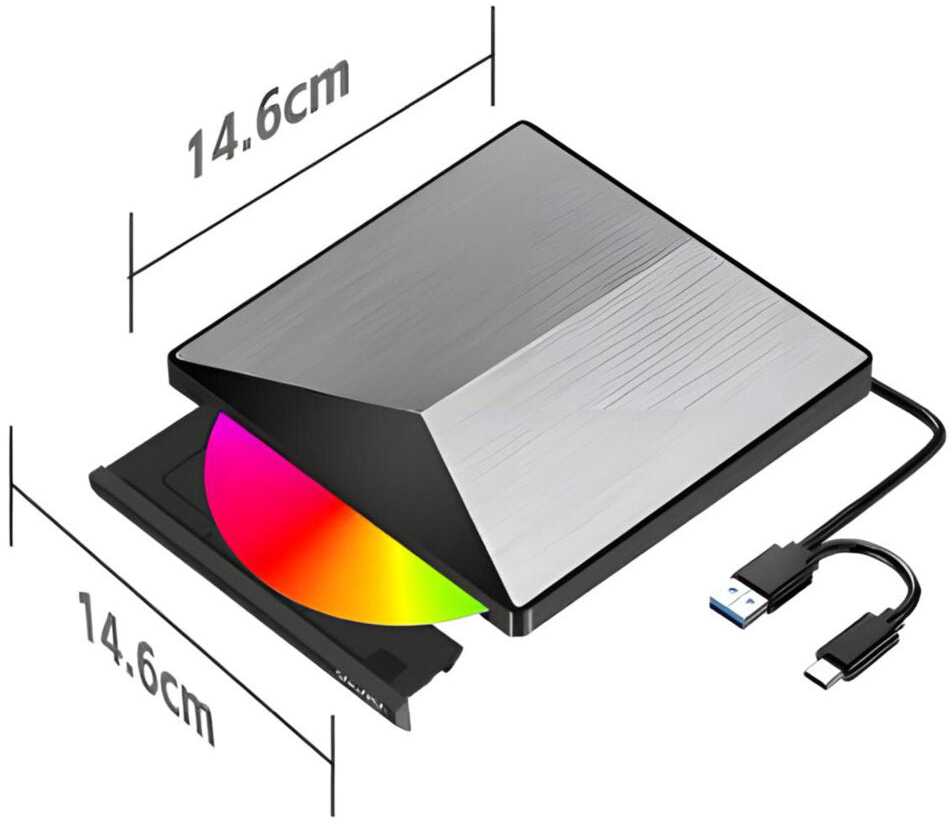 DVD įrenginys USB