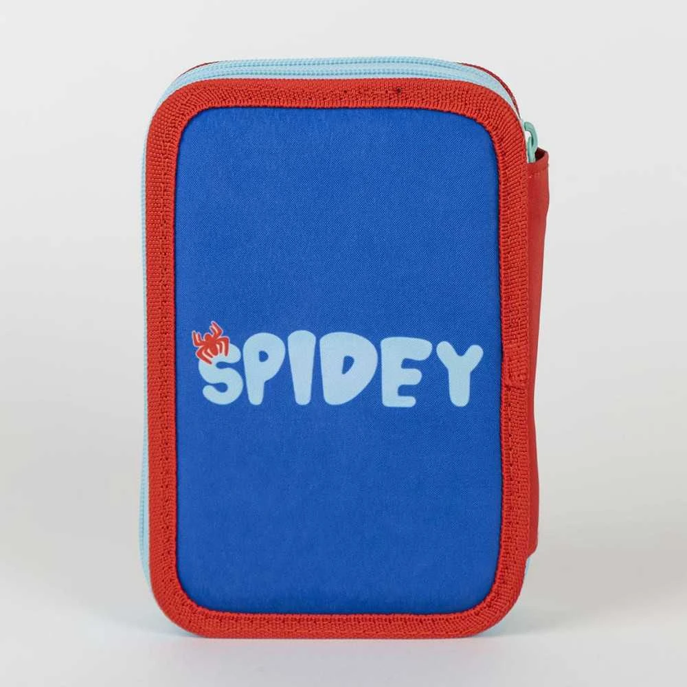 Mokyklinis dėklas Spidey Mėlyna 12,5 x 19,5 x 4,5 cm