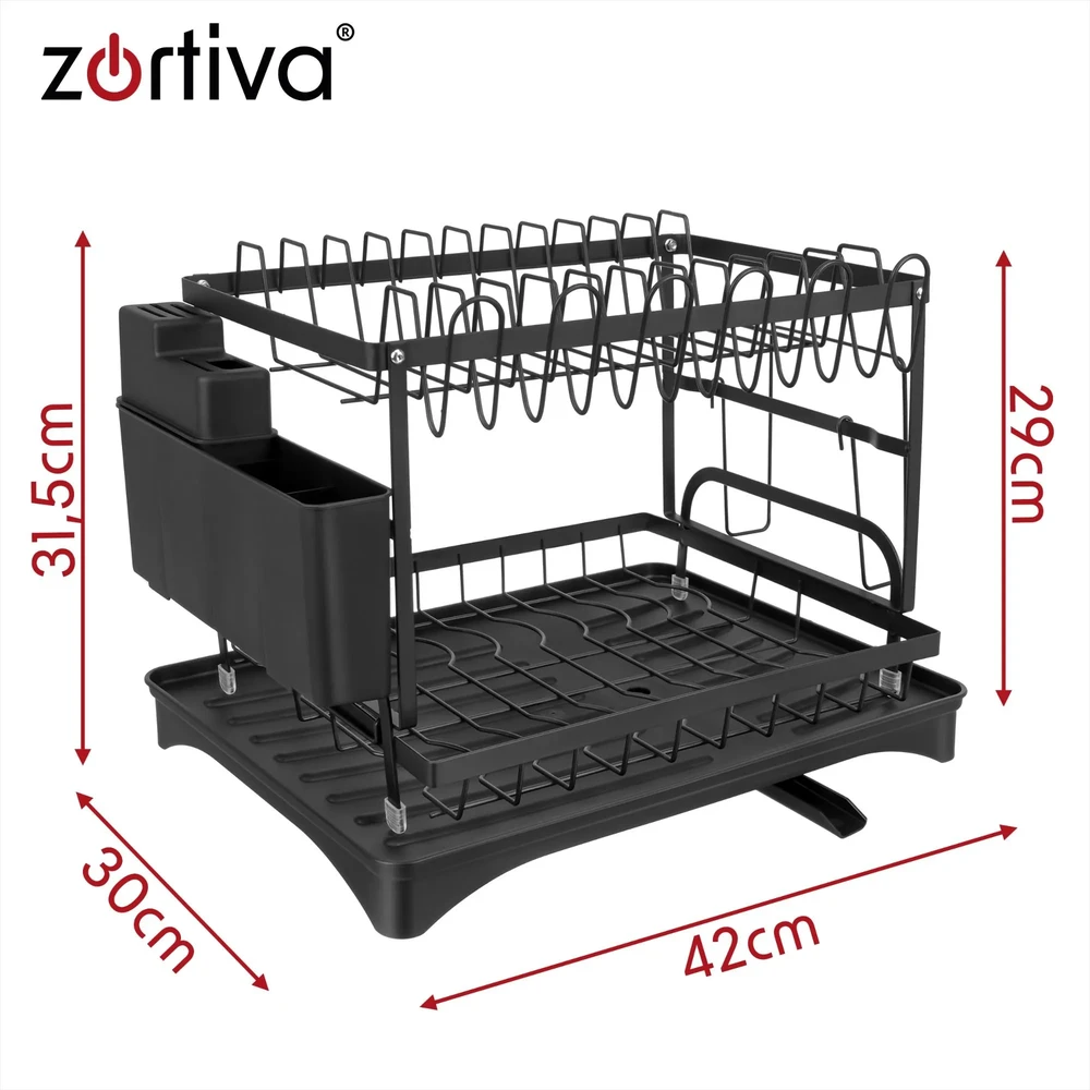 „Zortiva“ dviejų lygių indų džiovyklė