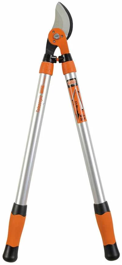 Bahco expert teleskopinės genėjimo žirklės su dviejų komponentų rankenomis 700-900 mm, maks. ∅ 40 mm