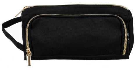 Double extendable pencil case - juodas Maaleo 24502