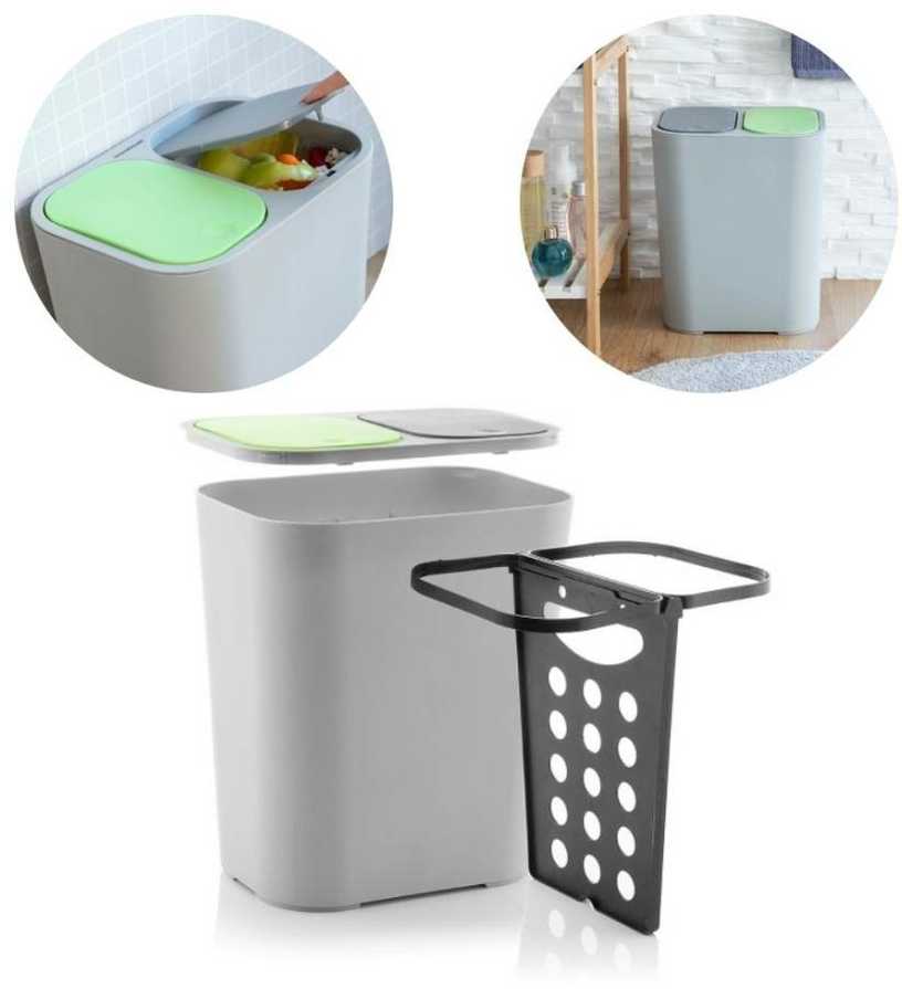 Dviguba šiukšliadėžė Bincle InnovaGoods