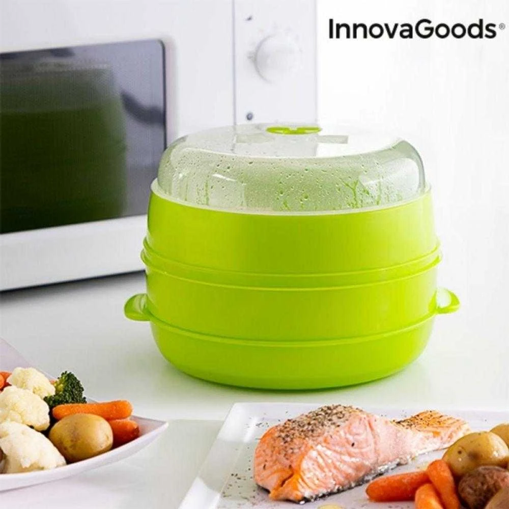 Dvigubas garpuodis mikrobangų krosnelei Codowave InnovaGoods