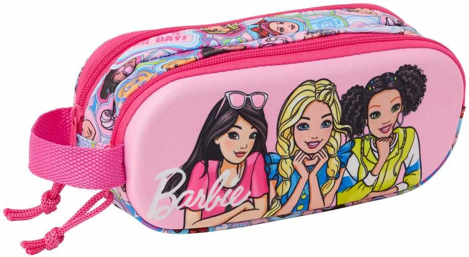 Safta Barbie 3D double pencil case