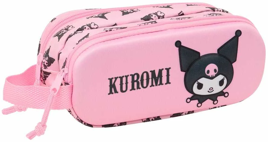 Safta Hello Kitty Kuromi 3D double pencil case