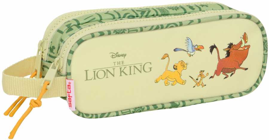 Safta Disney The Lion King Mufasa double pencil case