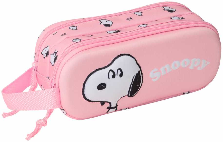 Safta Snoopy 3D double pencil case