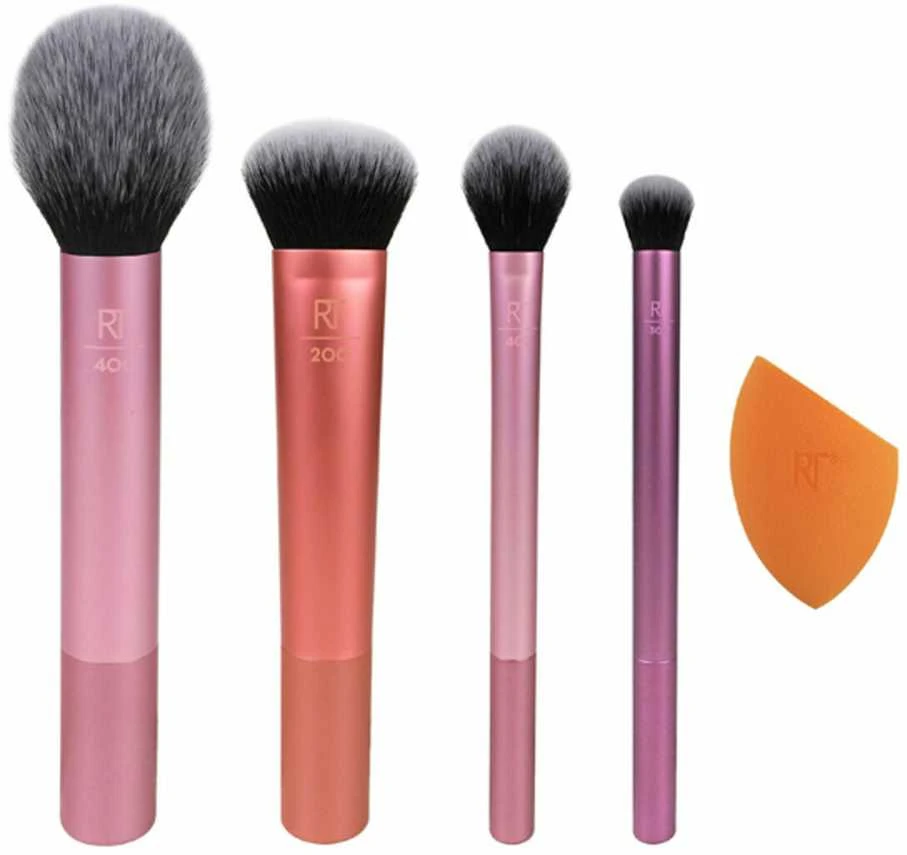 Real Techniques Everyday Essentials makiažo šepetėlių rinkinys 5 vnt.