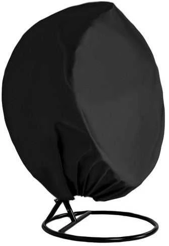 Ikonka Pakabinamo krėslo gaubtas 155 x 225 x 155 cm, juodas