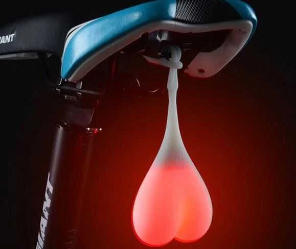 Gadget Master Galinis dviračio žibintas Eggs