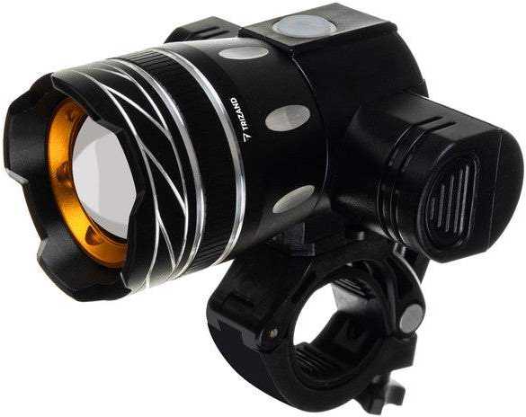 Trizand 4T6 USB dviračio žibintas + galinis žibintas 23677
