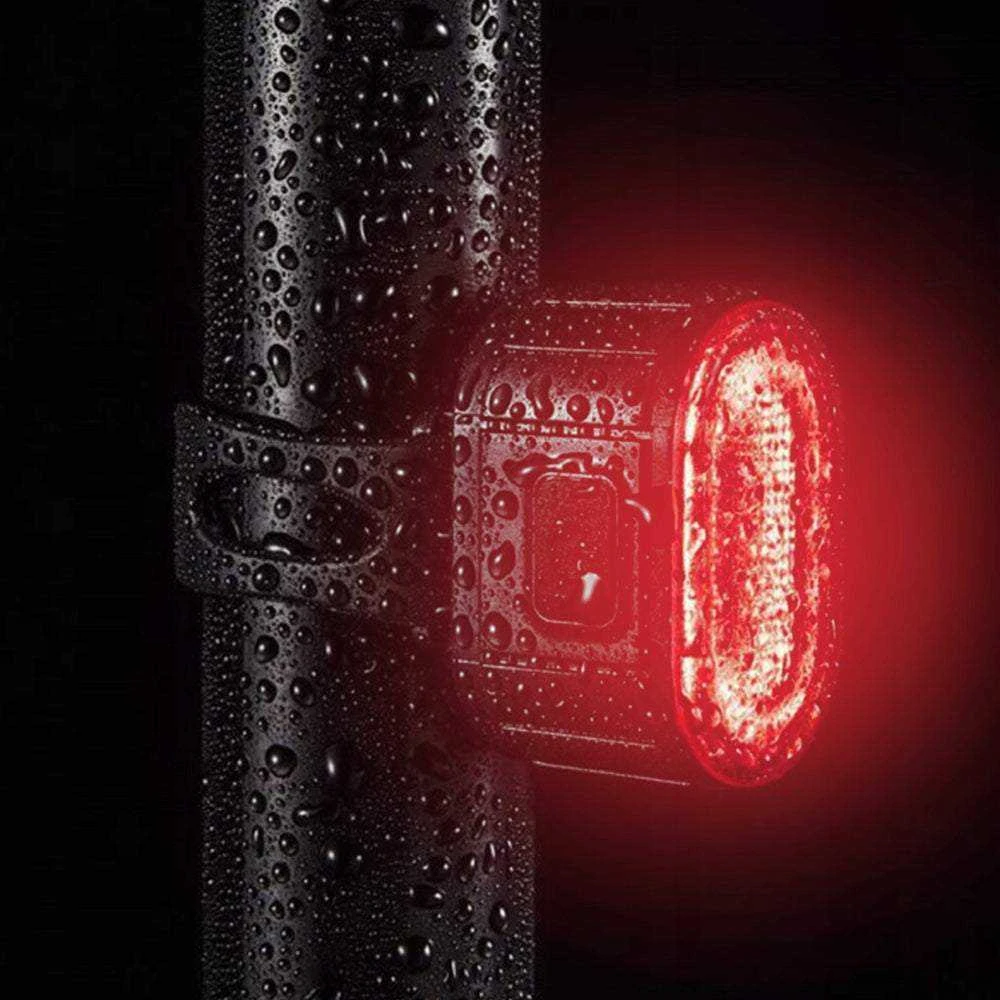 Verk Group Dviračio LED žibintai priekiniai ir galiniai USB įkraunami
