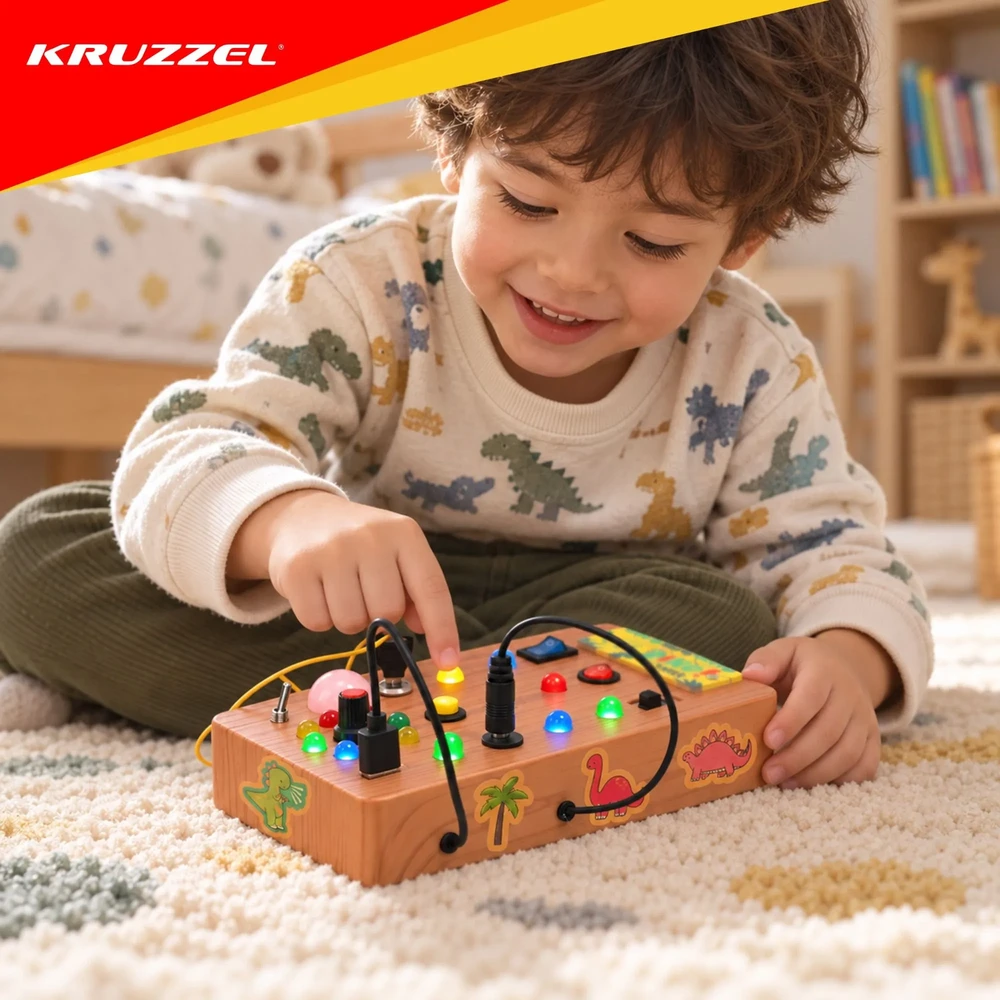 Kruzzel valdymo plokštė su LED jungikliais