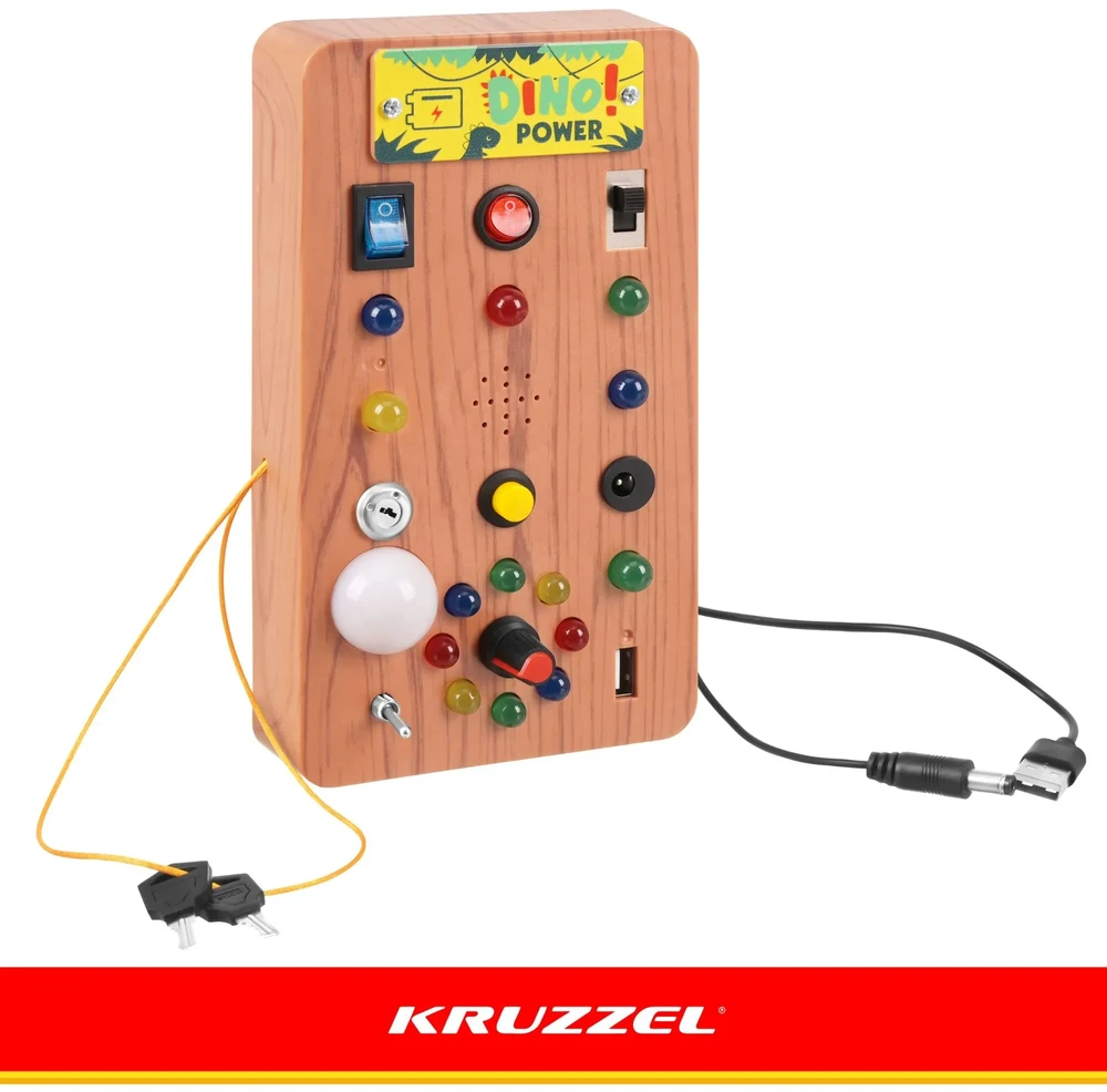 Kruzzel valdymo plokštė su LED jungikliais