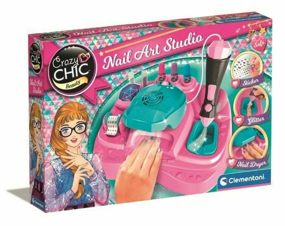 Nagų priežiūros rinkinys Clementoni Nail Art Studio 18730