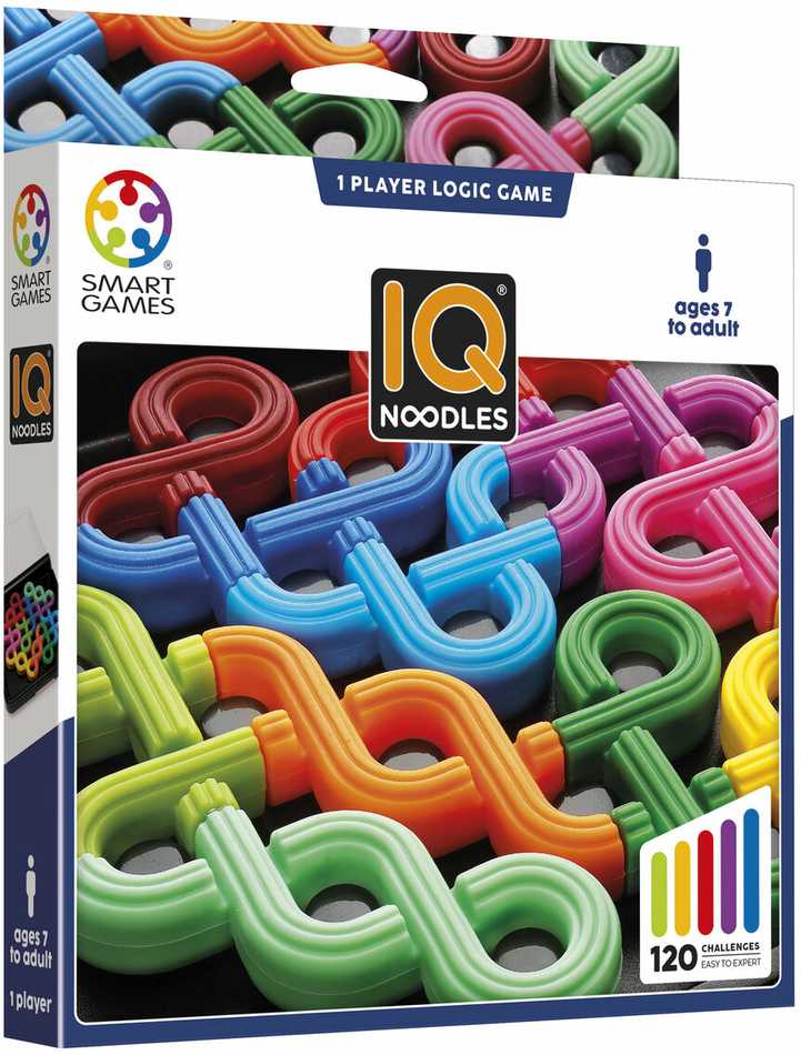 Iuvi Games Stalo žaidimas loginis IQ Noodles 120 iššūkių