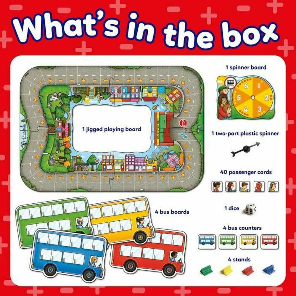 Orchard Toys Žaidimas „Sodas – autobusų stotelė“ (600032)