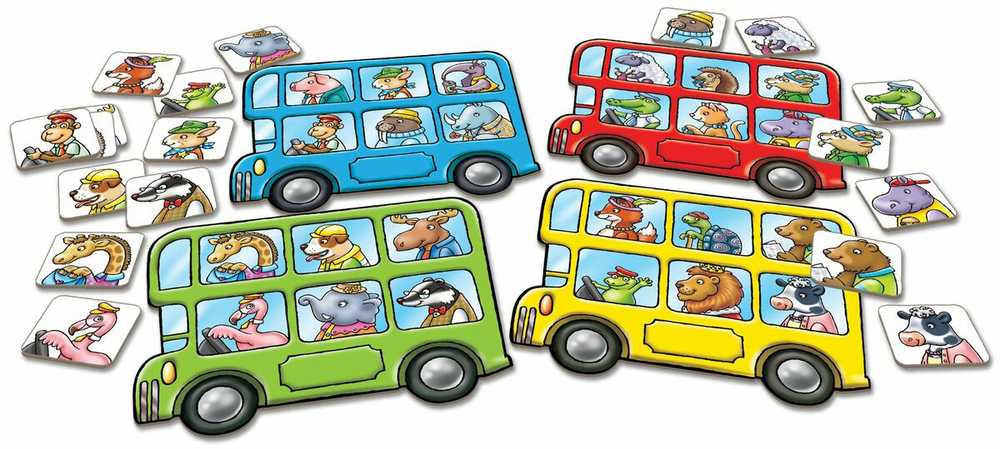 Orchard Toys Orchardas – Mažojo autobuso loterija (600355)