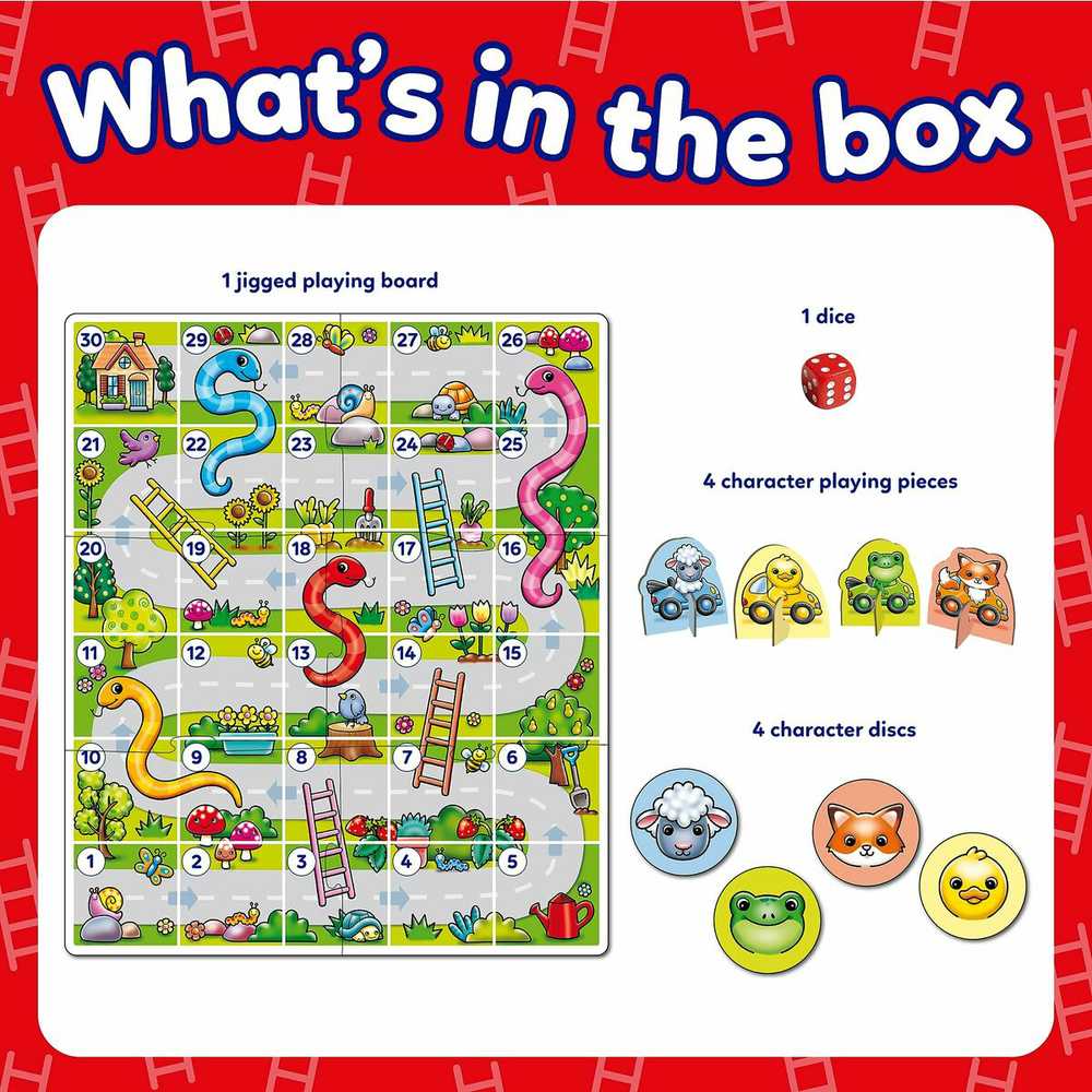 Orchard Toys - Mano pirmosios gyvatės ir kopėčios (600120)