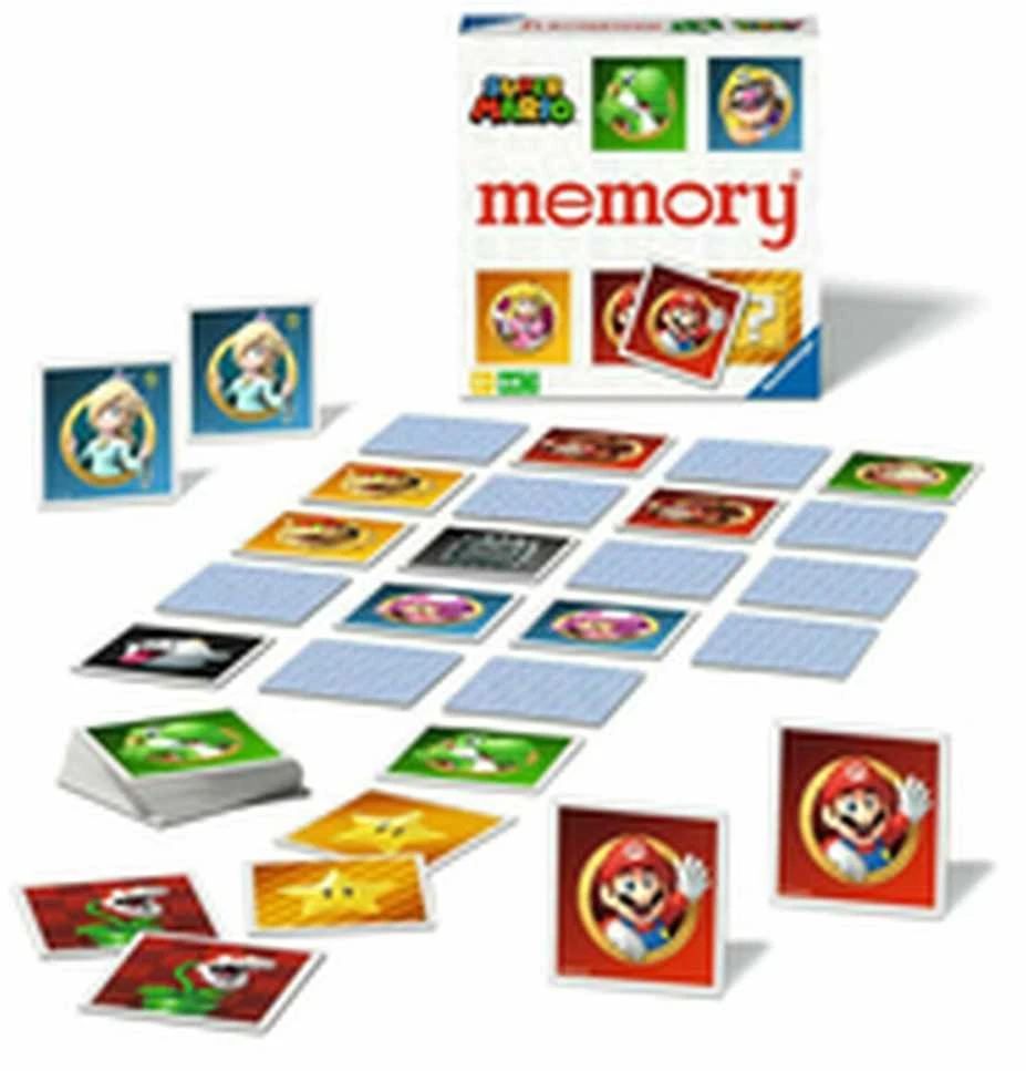 Grand Memory – Super Mario – Mokomasis žaidimas – Nuo 3 metų – 20925 – Ravensburger