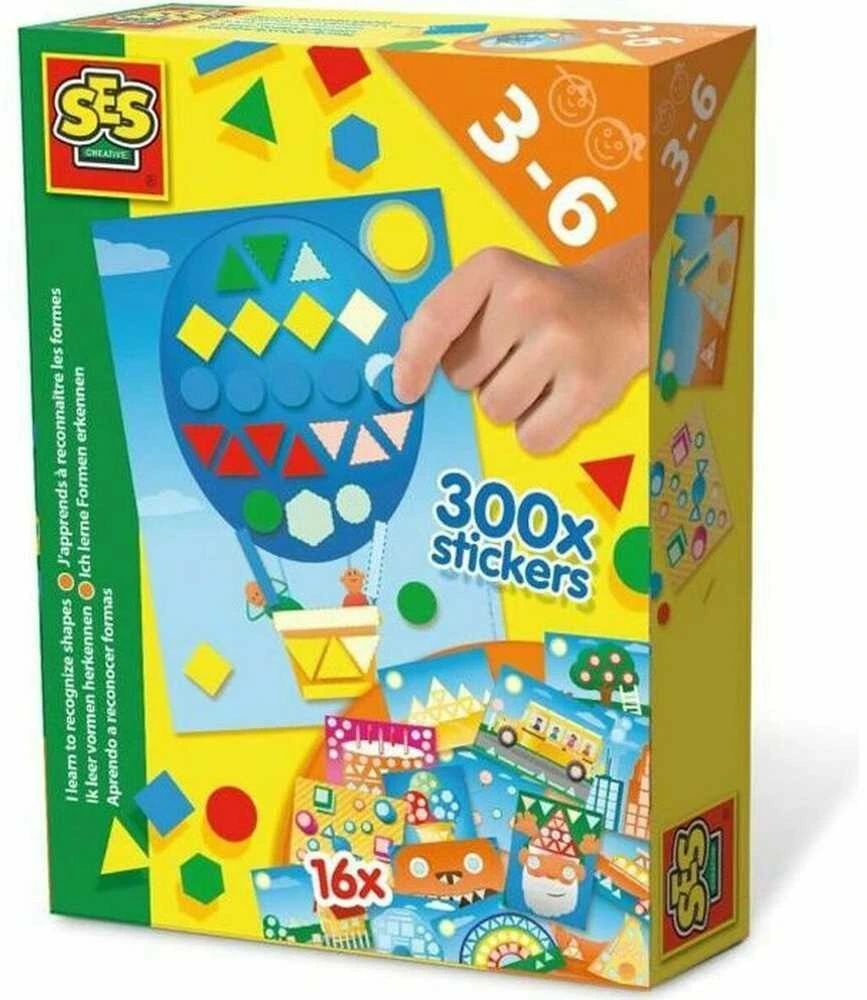 Ses_Creative Kūrybos rinkinys SES Creative Shapes 14839