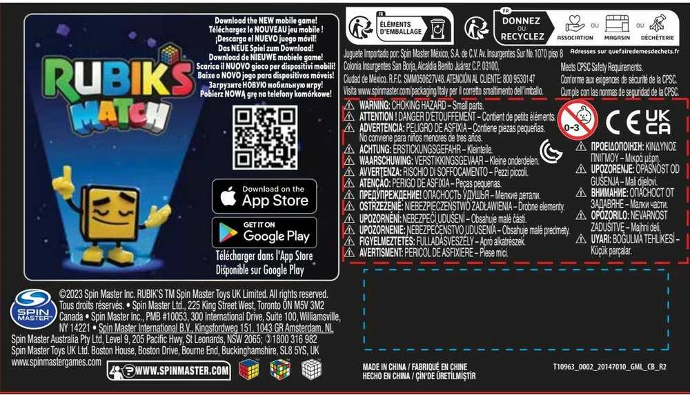 Dėlionė Spin Master RUBIK´S CUBE Žaidimas-galvosūkis „Gridlock“