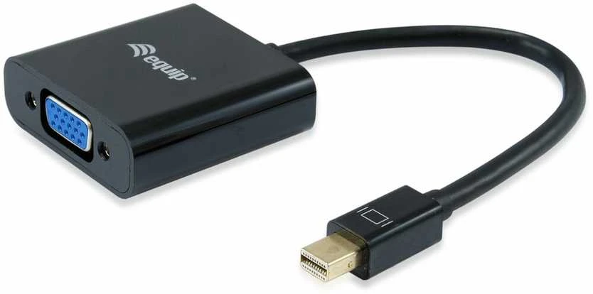 Equip aprūpinti keitiklį MiniDisplayPort -> VGA