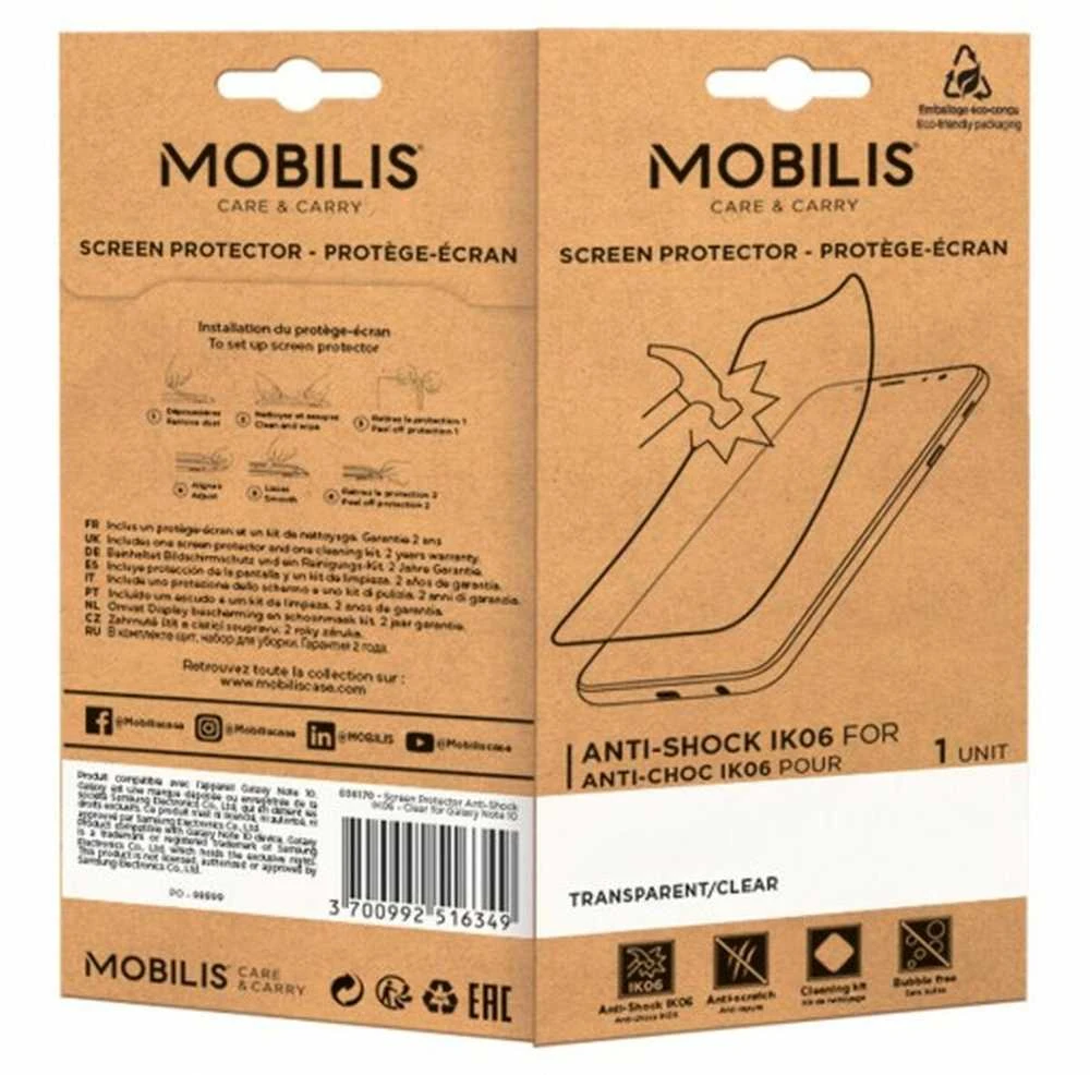 Mobilis EKRANO APSAUGA ANTISHOCK IK06 - SKAIDRI, SKIRTA EDA57 - EDA56 - EDA52